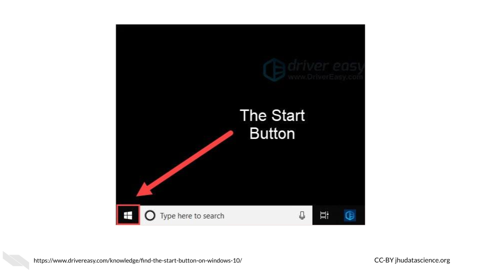 Windows/PC Start button