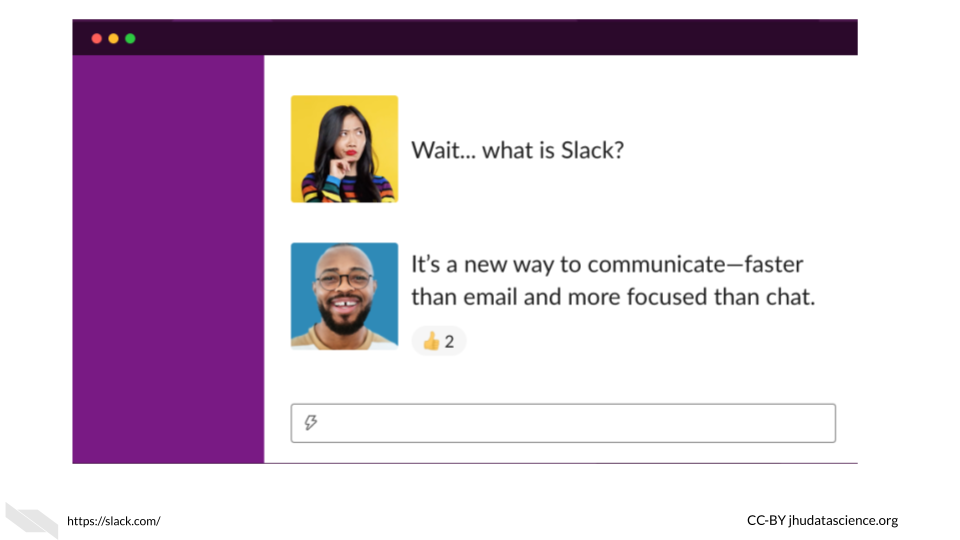 Wait, what is Slack? It's a new way to communicate -faster than email and more focused than chat
